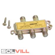Koax F-splitter 4 utas GB