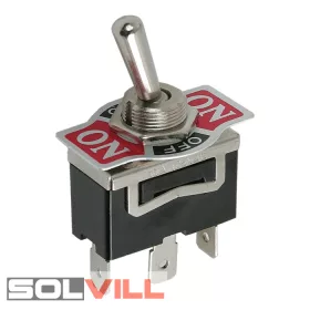   Kapcsoló készülékkapcsoló karos BE/KI/BE 1P 250VAC 10A GLOB