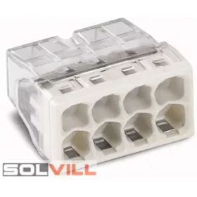 Wago 8x2,5mm2 átlátszó Wago