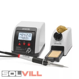   Forrasztóállomás digitális 60W, 160°C-480°C, Fahrenheit GB