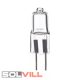 Halogén izzó G4 12V 10W hőálló 450C OSRAM