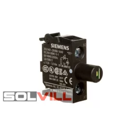   M22 jelzőlámpa LED 24-240V/AC 24-240V/DC fehér-fényű csavaros 3SU SIEMENS