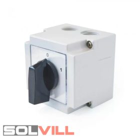 Kapcsoló Tokozott 16A 3P (0-1) APATOR 4G BC (4G10-10-PK)