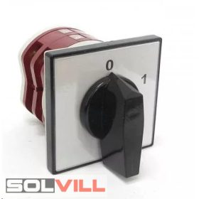 Kapcsoló előlapra 40A 3P Apator (4G-3P)