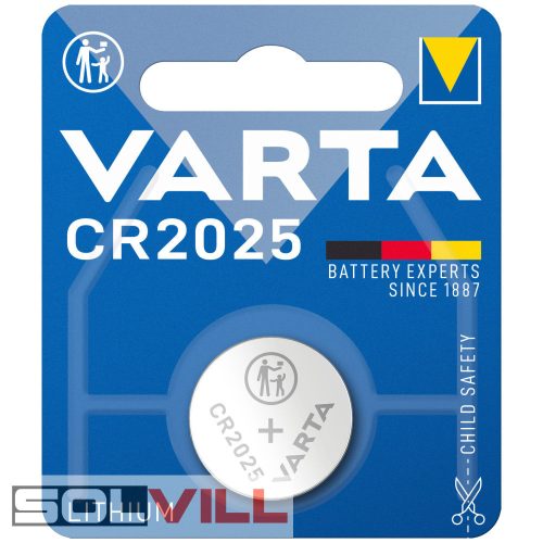 Elem CR2025 3V lítium Varta