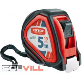 Mérőszalag 5m gumírozott Extol