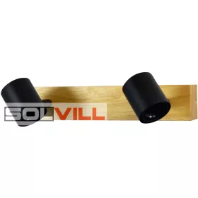 Fali lámpa madeline 2xE27 foglalattal fa/fekete Avide