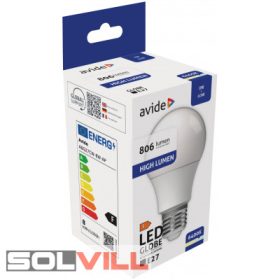 Led izzó E27 8W 6400K A60 (806 lumen) Avide új