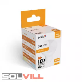 Led izzó GU10 4W 4000K (345 lumen) Avide új