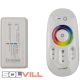 Led szalag vezérlő RF RGB+W távirányítós 216W RF Avide
