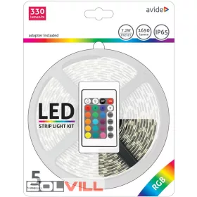 Led szalag RGB szett IP65 7,2W 30 led/m 5m AVIDE