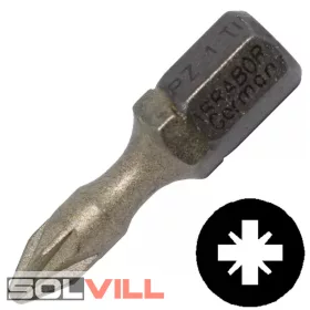 Bitfej PZ2 x 25mm Supra-Tin Abraboro