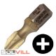 Bitfej PH2 x 25mm Supra-Tin Abraboro