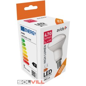 Led izzó E14 4,9W 4000K R50 (470 lumen) Avide új