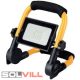 LED Reflektor Slim SMD 10W állványos 1.5m NW 4000K Avide