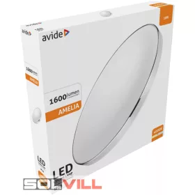   Led mennyezeti lámpa Amelia Króm 18W 355*65mm NW 4000K Avide