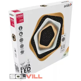   Lámpa mennyezeti Avide Design Eliza 76W(38+38w) RF Távirányítóval