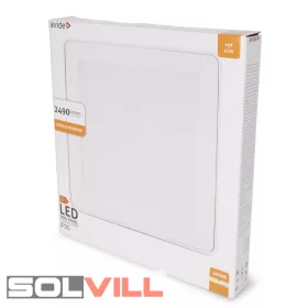  Mini led panel, mélysugárzó szögletes, falon kívüli 24W 4000k Avide