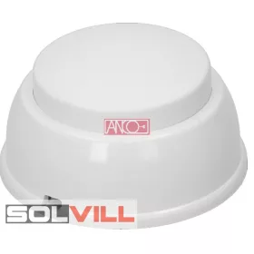 Talpkapcsoló, 2,5A, 250V~, fehér, 68x40, ANCO