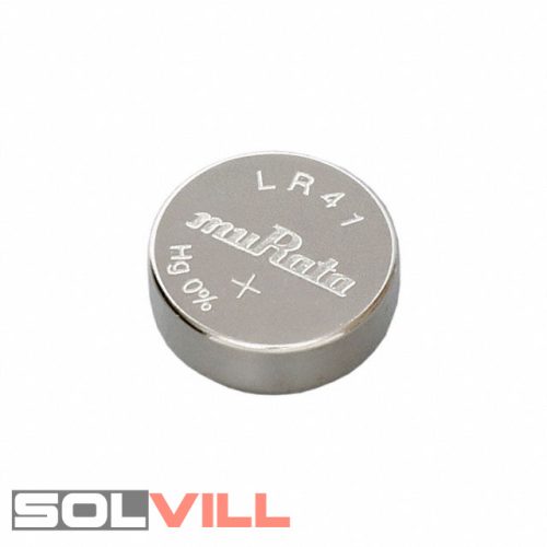 Elem LR41 (192 ,392 ,AG3 ,SR41 )ezüst-oxid gombelem GP/Agfa