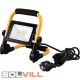 LED Reflektor Slim SMD 20W állványos 1.5m NW 4000K Avide