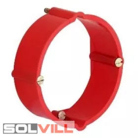   Készülékdoboz magasító kiemelő perem citrom H=24mm D=65mm KÉK