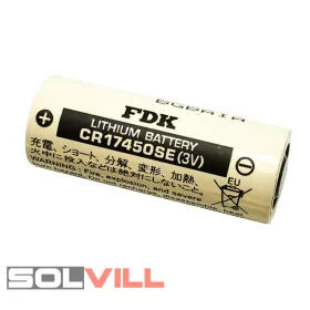 Elem 3V Lítium 2500mAh CR17450SE KAP