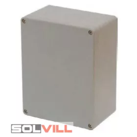 Kötődoboz Fk. 200x250x120 szürke IP65 Akciós