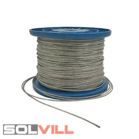 Acél sodrony, bowden, 2mm T6x7