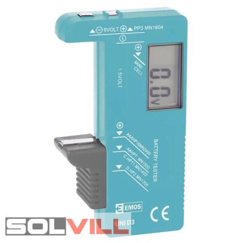 Elemteszter UNI LCD EMOS