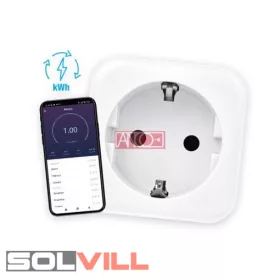 Okos dugalj Wifis fogyasztásmérővel Avide