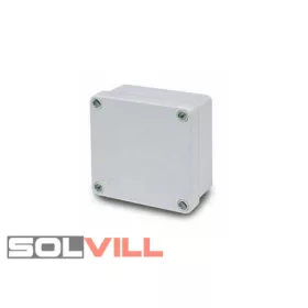   Kötődoboz Fk. 100x100X55 sima oldal csavaros tető IP55 Famatel