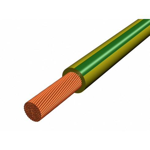 Mkh vezeték H07V-K 2,5 mm2 Zöld-sárga