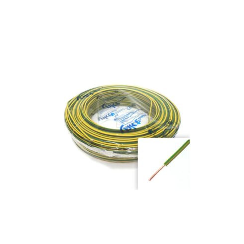 MCu vezeték H07V-U 1,5 mm2 Zöld-sárga