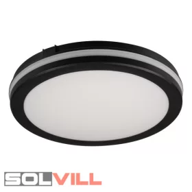   Mennyezeti LED lámpa CCT állítható színhőmérséklet fekete Beno Eco Kanlux