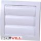 Ventilátor szellőzőrács hálóval zsalus 100X100mm Kanlux