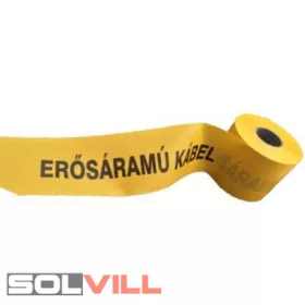 Kábeljelző szalag (erősáramú kábel) egység 100m