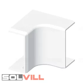 Csatorna belső sarok idom (20x20) (Kopos)