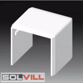 Csatorna illesztés takaró idom (40x40) (Kopos)