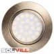Bútorvilágító led süllyesztett 4W 230V 4200K DN