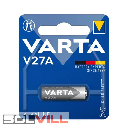 Elem A27 (MN27,V27A) 12V (riasztóelem) Varta