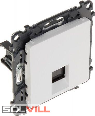 VALENA LIFE 1xRJ45 Cat.5E UTP FEHÉR