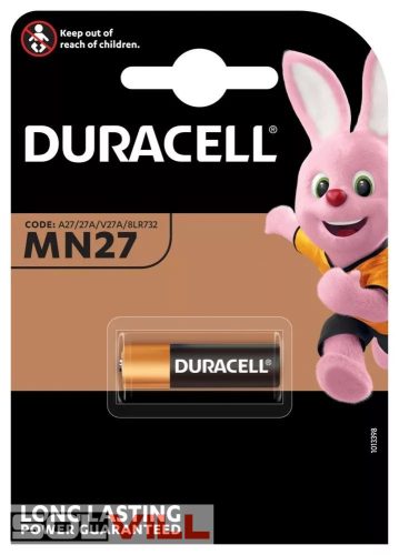 Elem A27 (MN27) 12V (riasztóelem) Duracell
