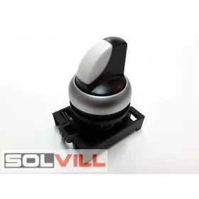 M22 Forgókaros kapcsoló 3 állású, reteszelt, 60°