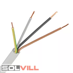 MBCu kábel NYM-J 4x1,5 mm2