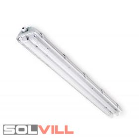 Fénycsöves lámpa Por pára 2x120 cm LED IP54 Oro LedPol