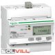 Sorolható fogyasztásmérő 3F LCD MID impulzusadós elektronikus 3/4-vezetékes Acti9 iEM Schneider