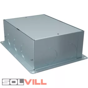   SCHNEIDER INS52002 UNICA SYSTEM+ Süllyesztődoboz, 12-16 modulos padlódobozhoz, fém