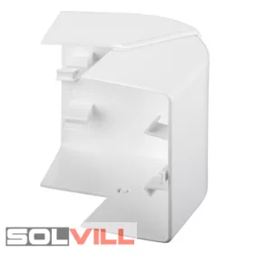   Csatorna külső sarok 95x55-höz 75-135°  fényesfehér OptiLine 45 Schneider