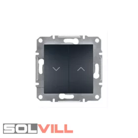 Asfora redőnykapcsoló Antracit